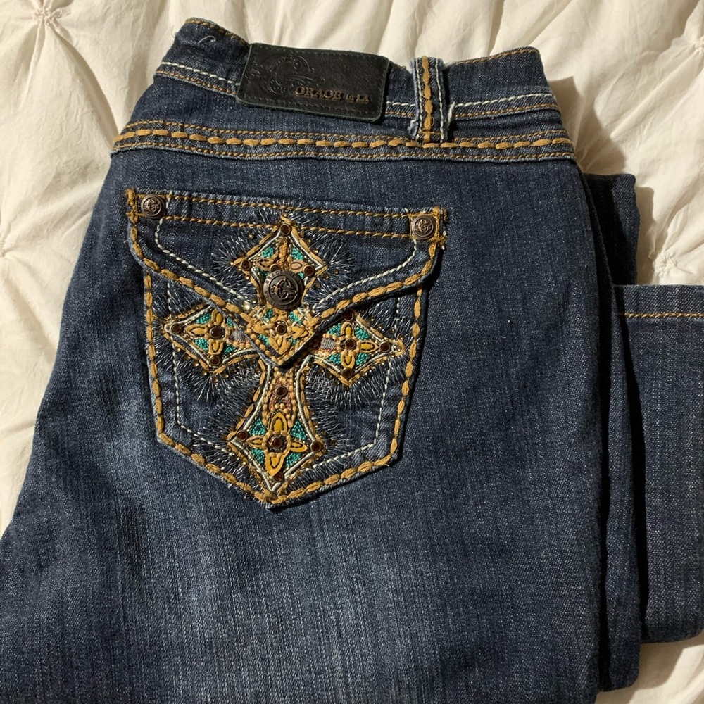 Grace in LA jeans size 31 $25 like new